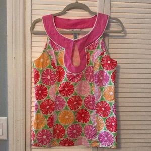 Lilly Pulitzer Grapefruit Blouse